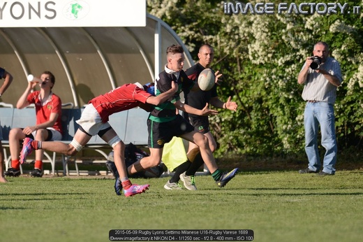 2015-05-09 Rugby Lyons Settimo Milanese U16-Rugby Varese 1689